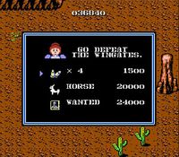 Gun.Smoke sur Nintendo Nes